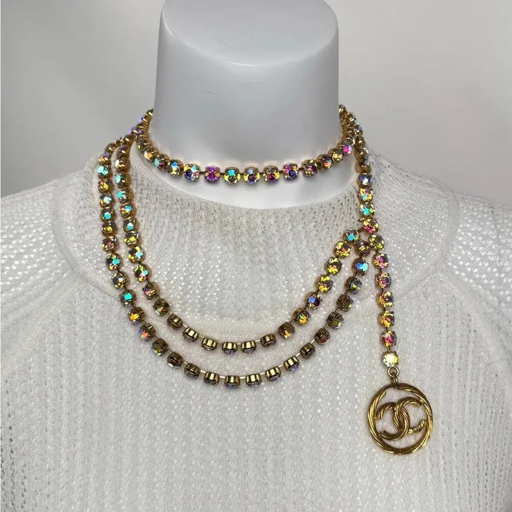 CHANEL BARBIE DREAMS COLLECTIONASTOUNDING PIECE/NECKLACE/PURSE STRAP/BELT/UP 2 U